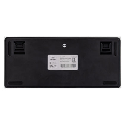 EPOMAKER x AULA F75 Teclado mecánico con cable 75% ANSI US Layout, montaje gasket, hot-swap, para Mac/WIN/Android, con perilla