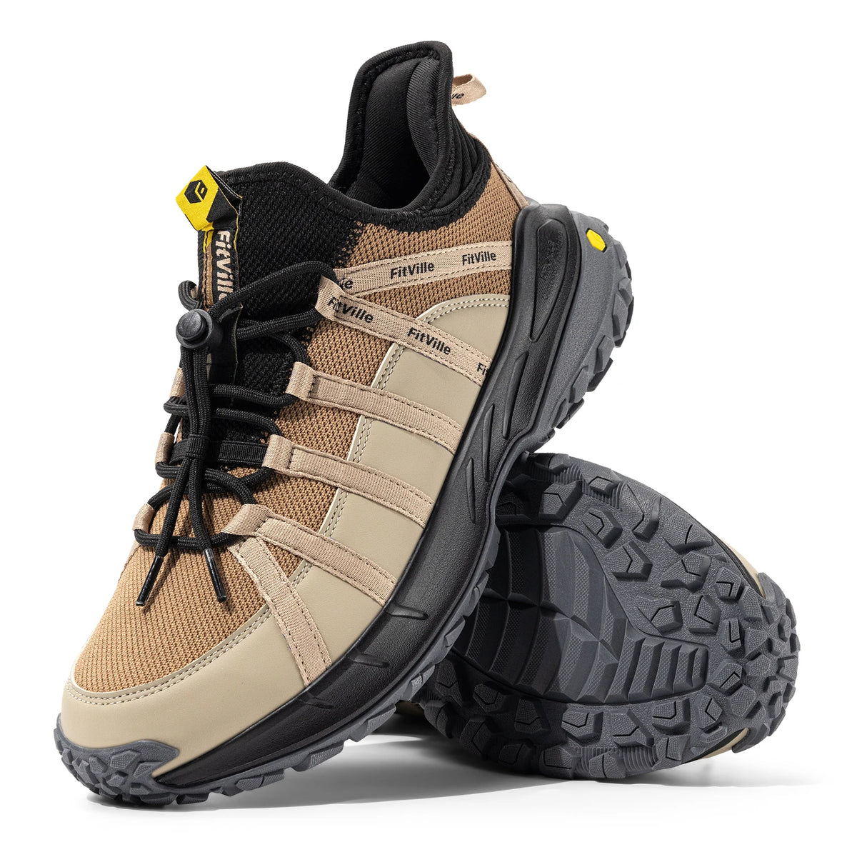 Sneakers larghe Fittington da uomo, scarpe da trekking slip-on, scarpe da corsa da uomo morbide e comode, scarpe da passeggio antiscivolo con supporto per l'arco plantare