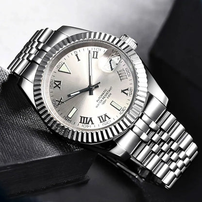 Tandorio For Wimbledon Style Dial 36mm/39mm Sapphire Glass 100m Waterproof Roman Numerals Men Watches  For Japan NH35A