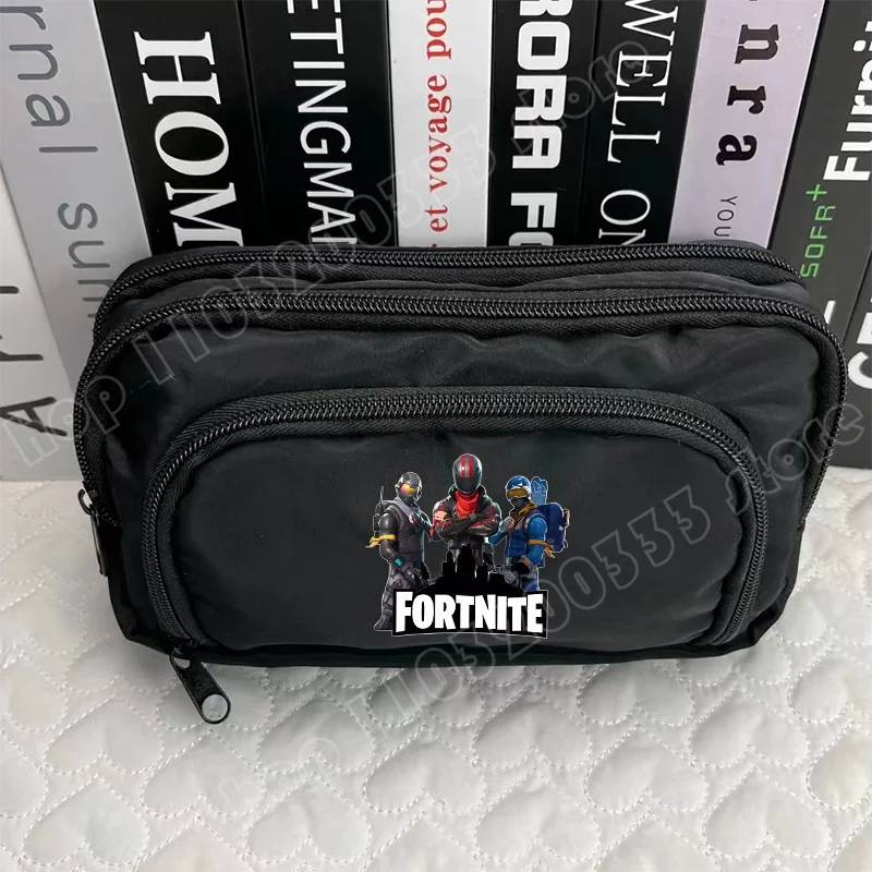 Estojo para Canetas Fortnite com Padrão Criativo do Jogo, Estojo Harajuku, Bolsa de Arrumação para Rapaz e Rapariga, Material de Regresso às Aulas, Presentes de Aniversário e Festa