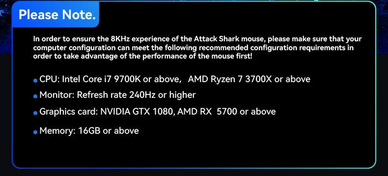 Bezprzewodowa mysz gamingowa Attack Shark R2 PAW3950 8K ze stopu magnezu, lekka mysz gamingowa Bluetooth Tri-Mode do gier/biura