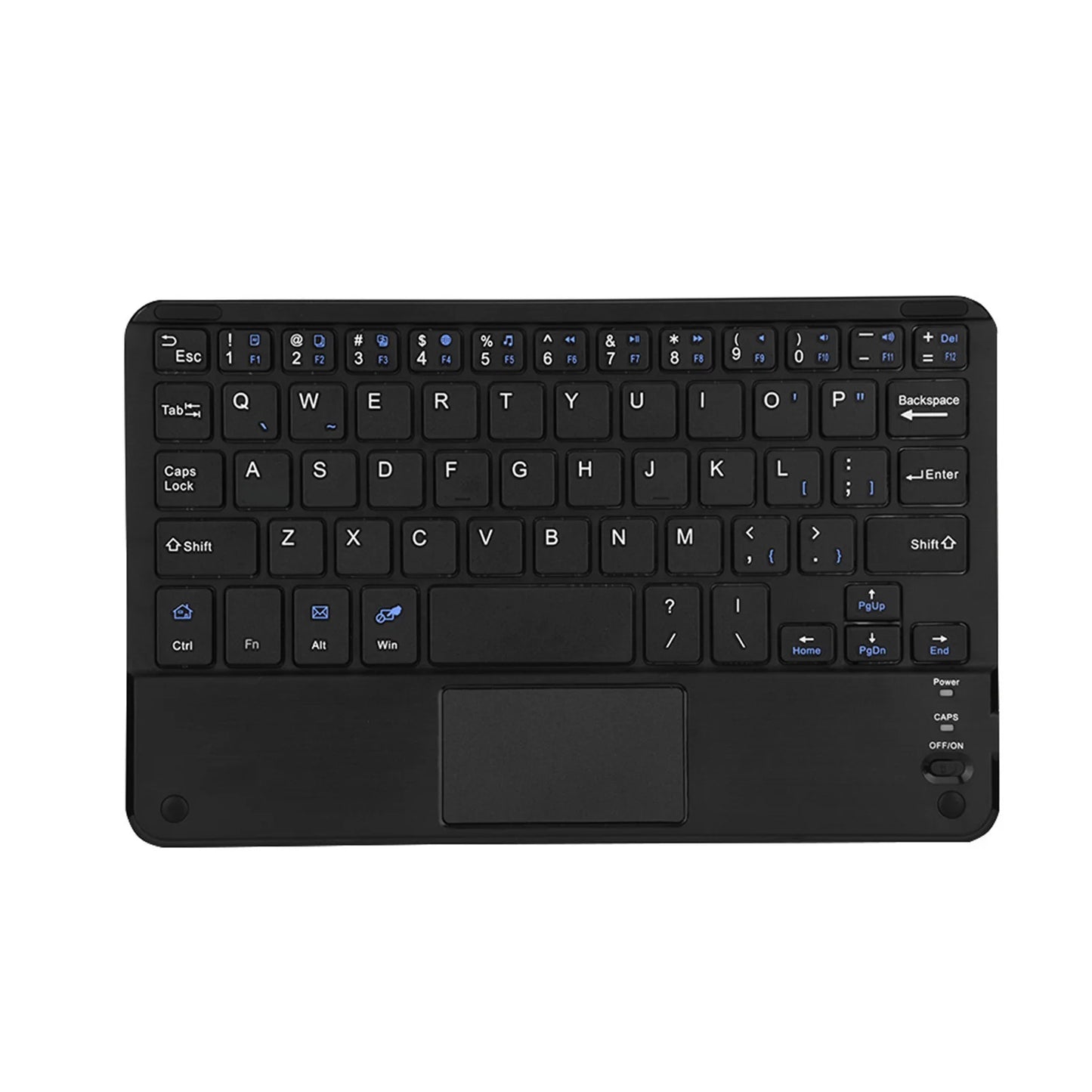 Tastiera Bluetooth wireless mini UltraSlim professionale con touchpad, compatta, ergonomica e reattiva, per PC Windows e tablet Android