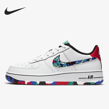 Nike originele AF1 Air Force One seizoensnieuwe lage casual boardschoenen voor dames CU4632-100
