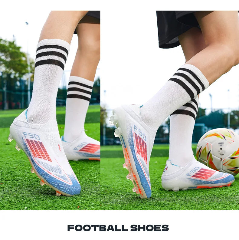 New Men Soccer Shoes Cleats Ultralight Outdoor Professional Football Boots Unisex Hot Sale Women Match FG Sneakers High-quality