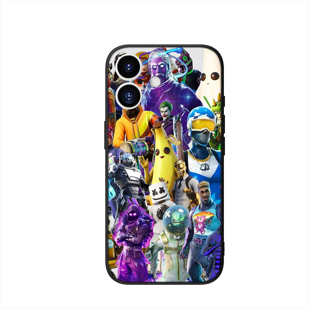 Game F-ForTnites Wallpaper Case for Samsung Galaxy A07 A13 A12 A23 A42 A50 A51 A52 A53 A70 A71 A72 A21S A04 Note 20 9 8 10 Cover