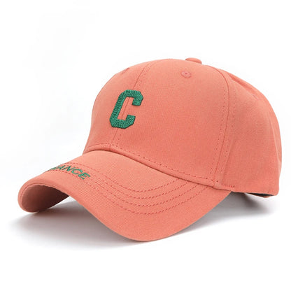 Men Women Embroidery Baseball Cap Adjustable Breathable Cotton Dad Hat Outdoor Sports Sun Hat Casual Streetwear Snapback Cap