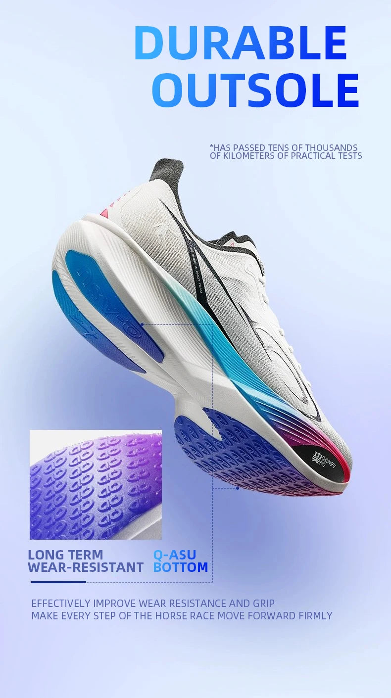 QIAODAN Feiying PB3 Enhanced Edition Professional Marathon Carbon Board futócipő férfi sportcipő QDB023251299T