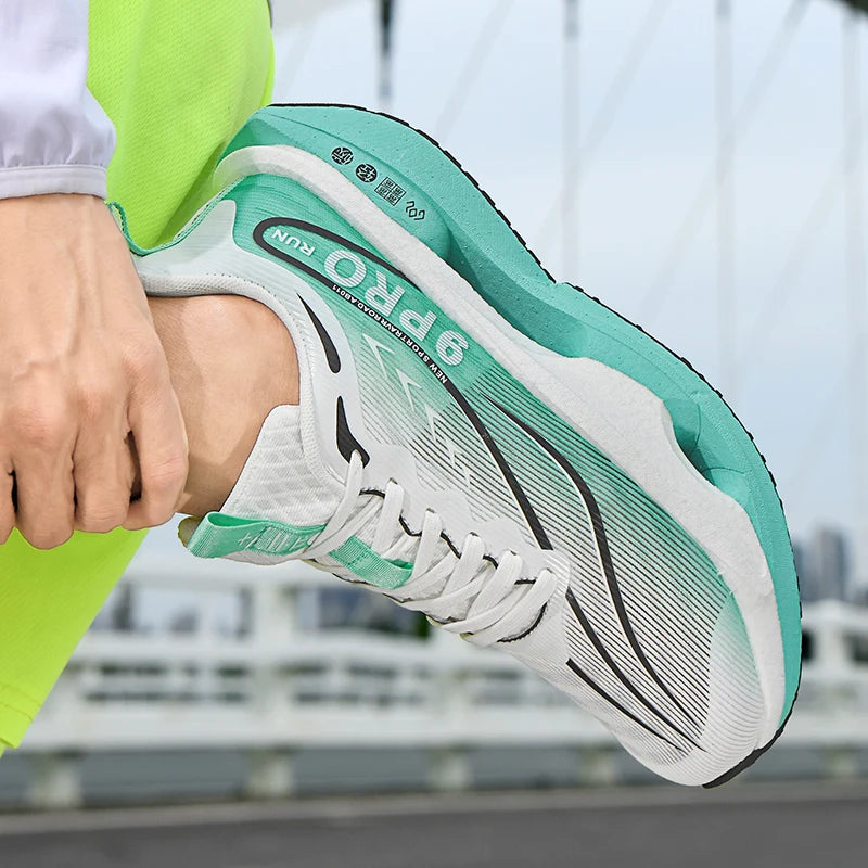 Scarpe da corsa da maratona traspiranti da uomo; scarpe da basket alla moda; scarpe da passeggio; scarpe casual da uomo; scarpe da ginnastica da donna leggere