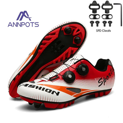 Pantofi de bicicletă de șosea pentru bărbați, adidași de ciclism, cleme MTB, cleme Route, biciclete de teren, viteză, pantofi sportivi de curse, pantofi cu pedale SPD pentru femei