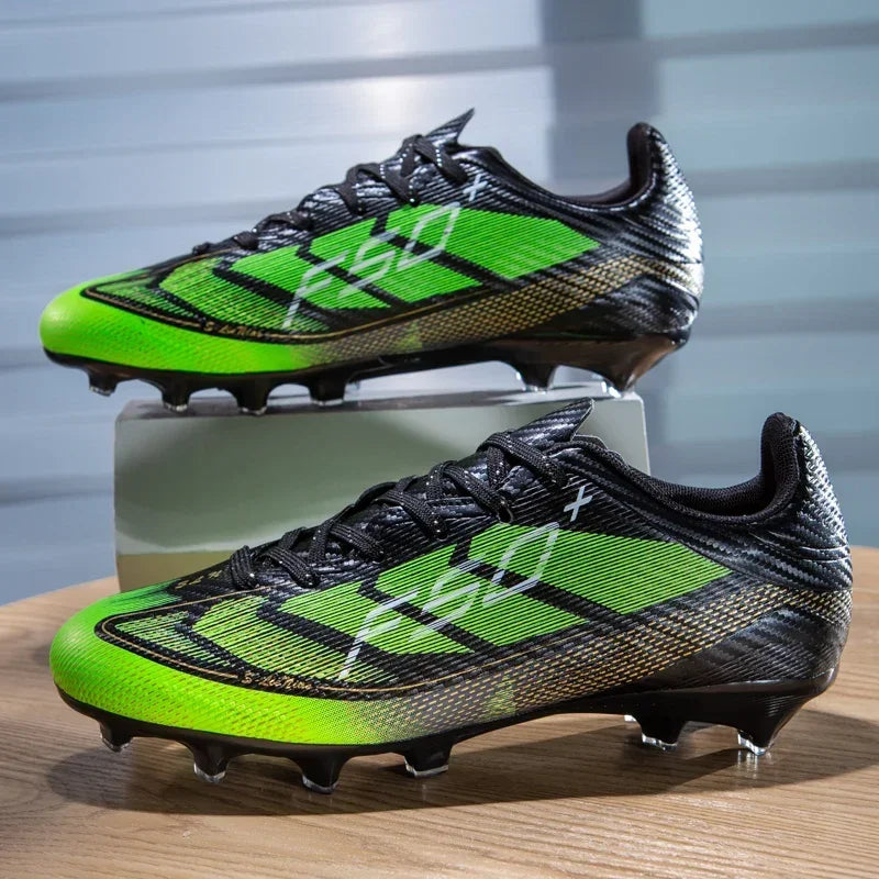 Nouvelles chaussures de football pour hommes, chaussures de sport antidérapantes pour terrain en gazon, baskets professionnelles, chaussures d'entraînement pour activités sportives en extérieur, chaussures de match, modè