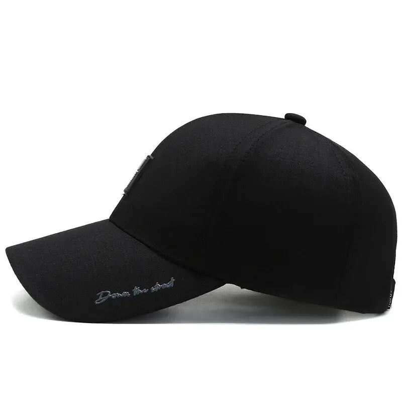 Hat Men's Spring and Autumn Caps, Middle-Aged and Elderly Hats, Four Seasons Casual Sunshade, Men's Baseball Caps