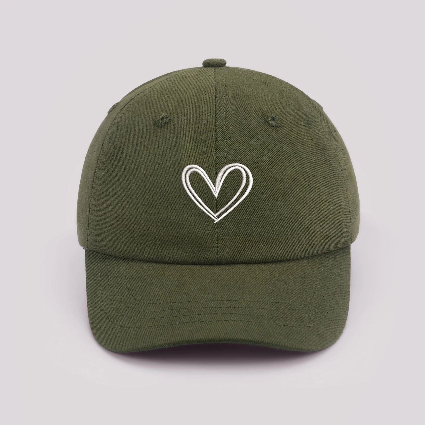 Cartoon heart-shaped Baby Baseball Cap Cute Solid Color Toddler Sun Hat with Ears Summer Adjustable Kids Boy Girl Peaked Cap ﻿