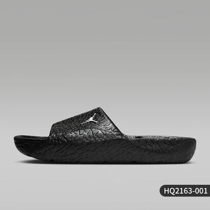 Chinelos de Banho Nike Genuine Jordan para Homem com Textura Rachada HQ2163-001