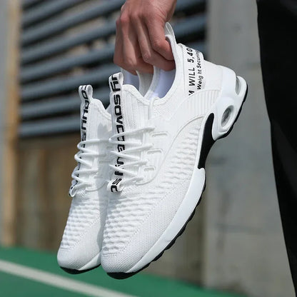 Chaussures De sport à semelles épaisses pour hommes, Design à la mode, respirantes, confortables, chaussures De randonnée en plein air, Zapatillas Hombre De Segu