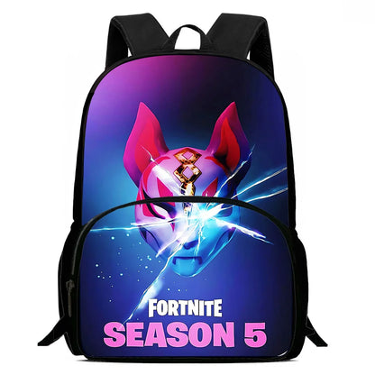 Класическа детска раница FortniteS за момчета и момичета, подарък за рожден ден на ученик, ученическа чанта за деца с голям капацитет, издръжлива туристическа раница за къмпинг
