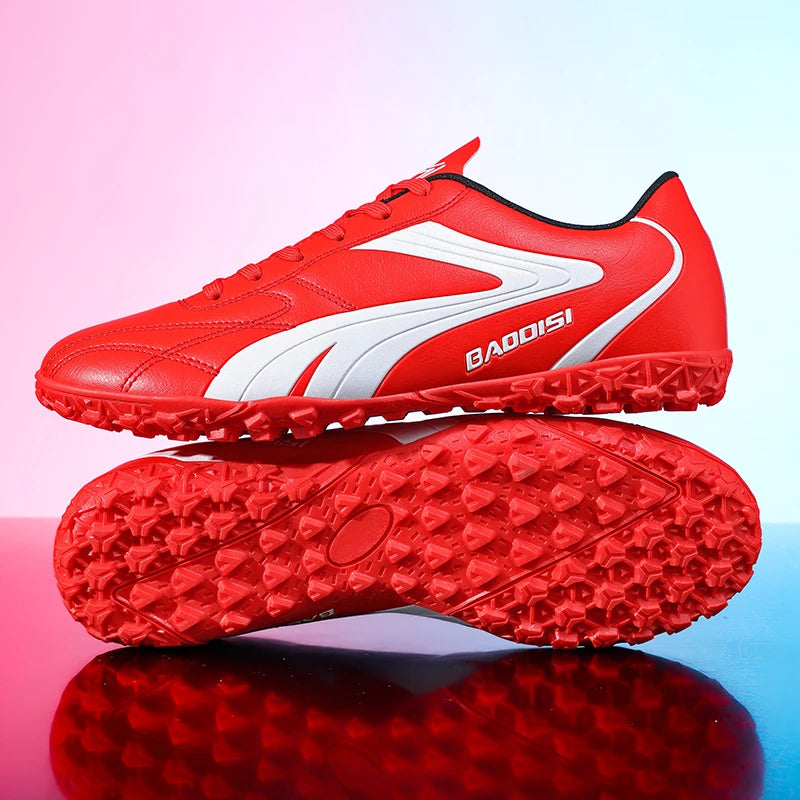 Chaussures de Football respirantes pour hommes, baskets de Futsal ultralégères d'entraînement professionnel, crampons d'herbe unisexes, Sport de Match