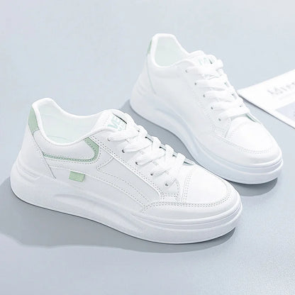 Baskets pour femmes, chaussures de sport tendance, chaussures confortables et décontractées, baskets à lacets pour femmes, Tenis Feminino