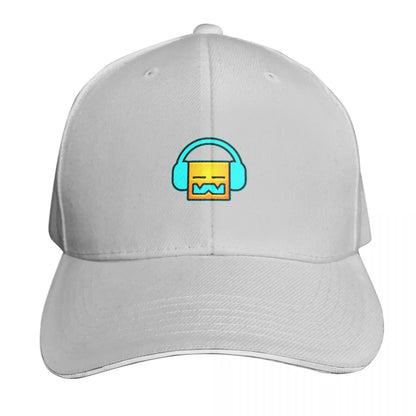 Geometry dash unblocked level Baseball Cap funny hat |-F-| Golf Hat Luxury man cap For Women Men's