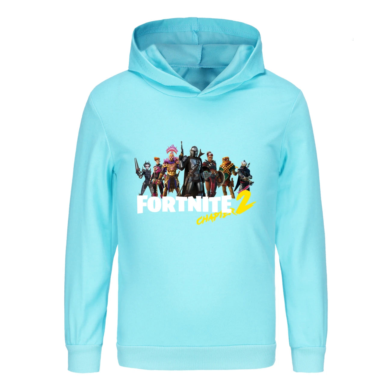 Hoodie Fortnite para Crianças e Bebés, Roupa Cartoon Unissexo para Rapazes, Sweatshirts com Capuz de Manga Comprida, Casacos Casuais para Jovens e Raparigas 1007