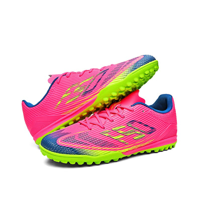 Chaussures de football professionnelles pour hommes, modèle TF (chaussures pour terrains synthétiques), offrant une adhérence et une résistance au glissement exceptionnelles, adaptées à toutes les saisons.