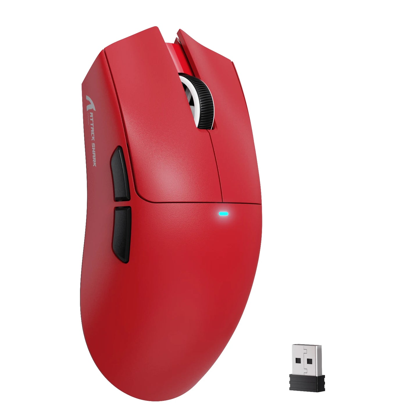 ATTACK SHARK X11SE trådlös gamingmus, tri-mode, 63g superlätt med PAW3311-sensor, 22000 DPI, 300mAh batteri, dubbel drivrutin