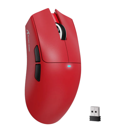 Bezdrôtová herná myš ATTACK SHARK X11SE, trojrežimové pripojenie, superľahká 63g s PAW3311 senzorom, 22000 DPI, 300mAh batéria, duálny ovládač