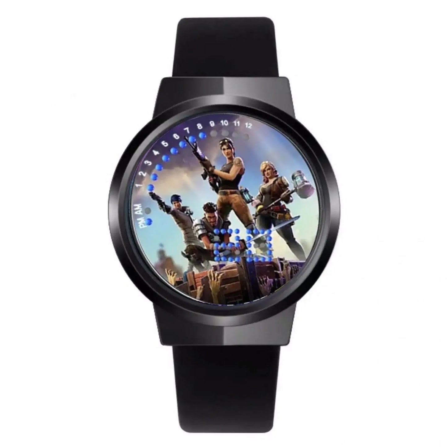 Fortnite Watch Cute Fashion  Cartoon Personalized Kawaii Touch Night Light LED Student Electronic Watch Gift for Friends
