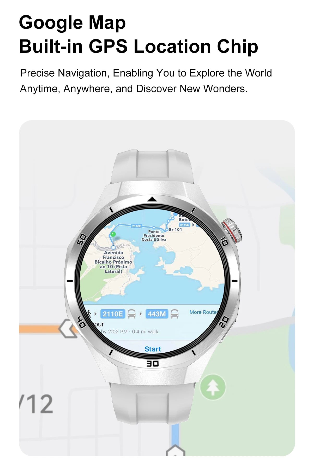 2026 New Watch 5 Pro Genuine Smart Watch GPS Map Navigation NFC Call 32GB memory Clock Built-in Video Music playback Smart Watch