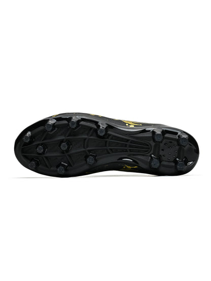 Chaussures de football AG FG ultra légères, tissu PU anti-transpiration, semelle en TPU résistante à l'usure, coupe ajustée, unisexe, baskets d'entraînement pour terrain naturel