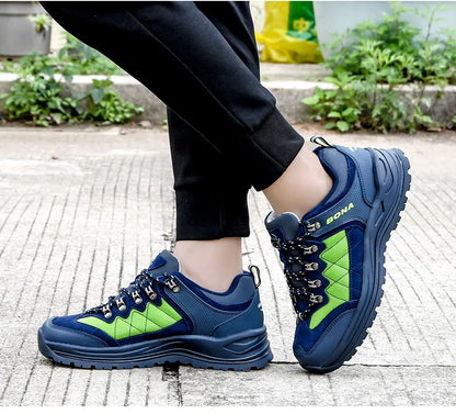 BONA New Designers túracipő, trekking cipő, férfi cipő, férfi túra- és sétálócipő, Mansculino horgász-, kemping- és futócipő