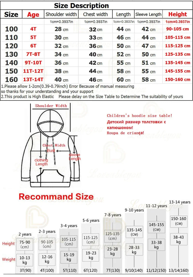 Fortnite Sweatshirt Kids Victory Royale 3D Printed Hoodies Men Women Children Game Hooded Streetwear Pullover for Birthday Gifts