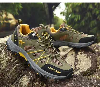 Men's Hiking Shoes Breathable Mesh Sports Single Shoes Summer Outdoor Wear-resistant  Hiking and Hunting Tactical Sports Shoes