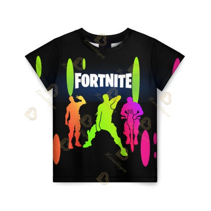 T-shirt Fortnite 2026 para rapaz, verão, anime, gaming, T-shirt para todos, camisola gira, T-shirt básica Battle Gamer, manga curta para homem
