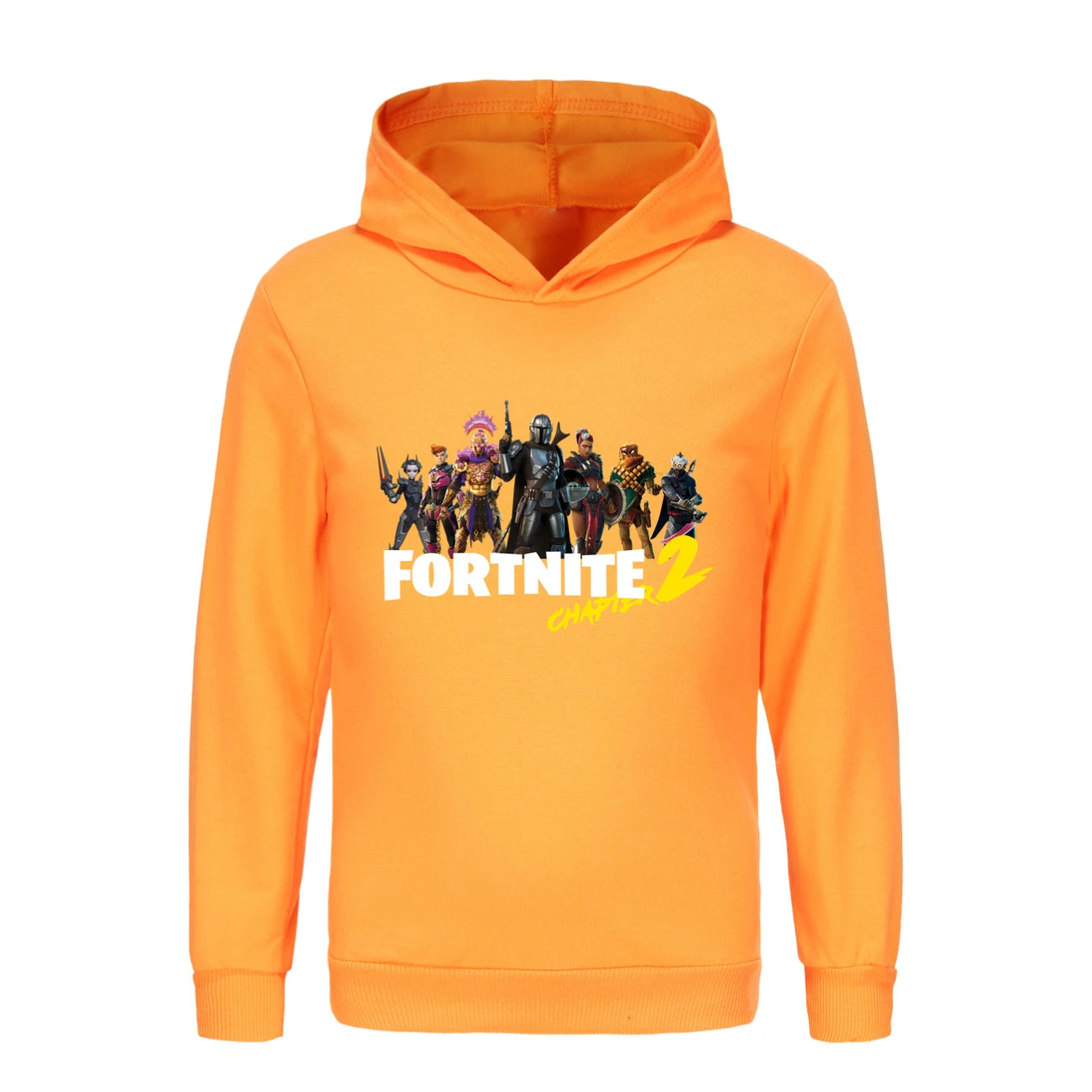 Hoodie Fortnite para Crianças e Bebés, Roupa Cartoon Unissexo para Rapazes, Sweatshirts com Capuz de Manga Comprida, Casacos Casuais para Jovens e Raparigas 1007