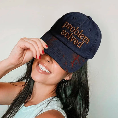 Halloween Theme Embroidery Problem Solved Bloody Hat Horror Baseball Suitable For Halloween Party Cosplay Props Gifts