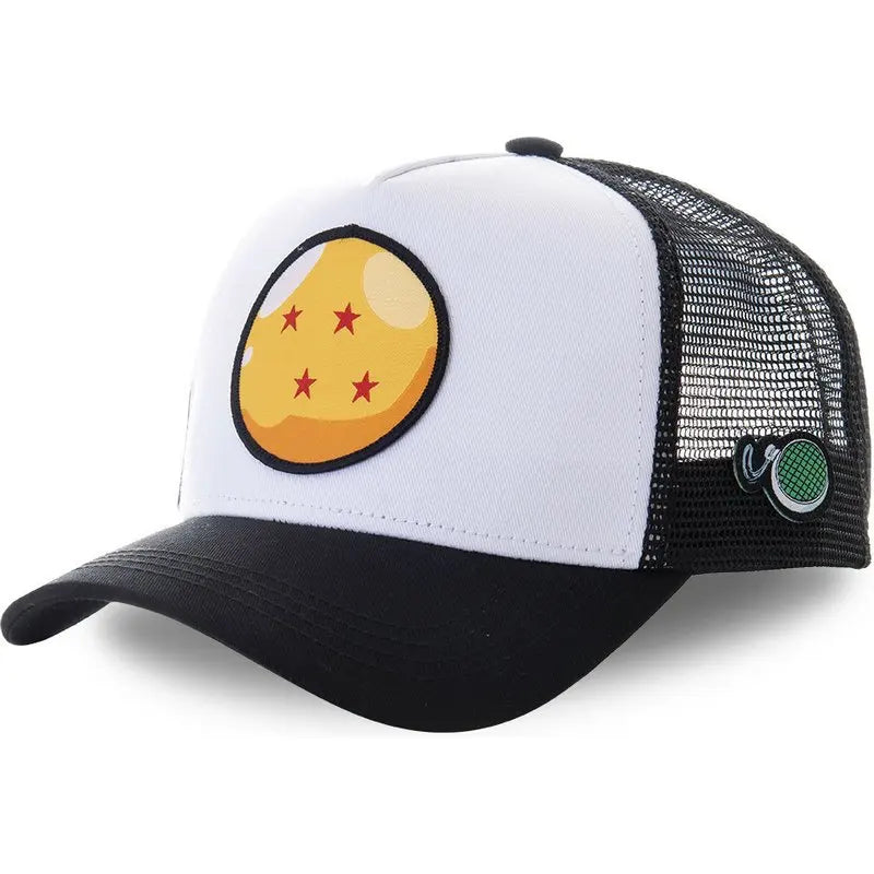 High Quality Dragon Ball Z Styles Anime Son Goku Cotton New Baseball Cap Men Women Hip Hop Dad Adjustable Mesh Hat Trucker Hat