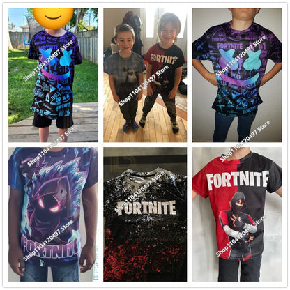 Children Clothes Birthday Cute Gifts Fortnite Child Hoodies Battle Royale Boys Girls Anime Sweatshirt Kids Winter Pullover Tops