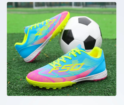 New Men Soccer Shoes Unisex Sneakers Hot Sale Football Boots Professional High-quality Futsal Ultralight Women TF/FG Cleats