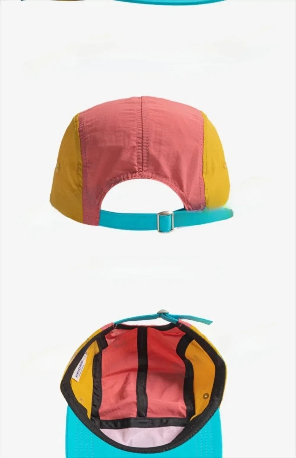 Retro Japanese Style Hip-hop Hats 5 Panel Thin Flat Brimmed Baseball Cap Quick-drying Breathable Sunscreen Hat Unisex