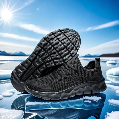 Heren sneakers van mesh, lichtgewicht damesschoenen, casual platte schoenen, heren hardloop- en sportschoenen, zachte tennisschoenen, ademende herensneakers