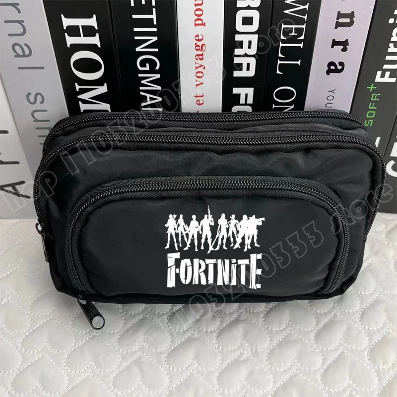Estojo para Canetas Fortnite com Padrão Criativo do Jogo, Estojo Harajuku, Bolsa de Arrumação para Rapaz e Rapariga, Material de Regresso às Aulas, Presentes de Aniversário e Festa