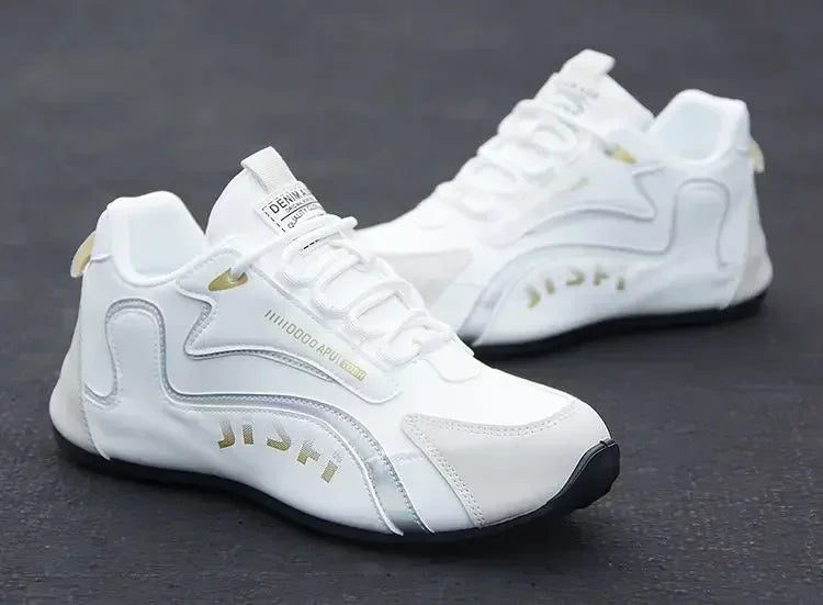 Pánske nepremokavé tenisky z PU kože, ležérna športová obuv, ľahké, priedušné, ploché, neklzkavé tenisky, Zapatillas Hombre
