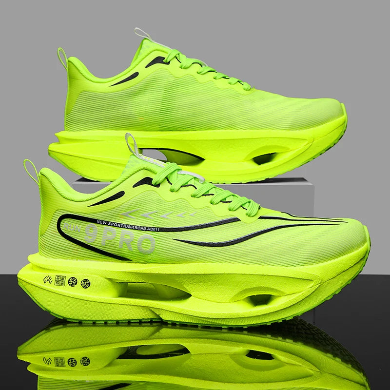 Scarpe da corsa da maratona traspiranti da uomo; scarpe da basket alla moda; scarpe da passeggio; scarpe casual da uomo; scarpe da ginnastica da donna leggere