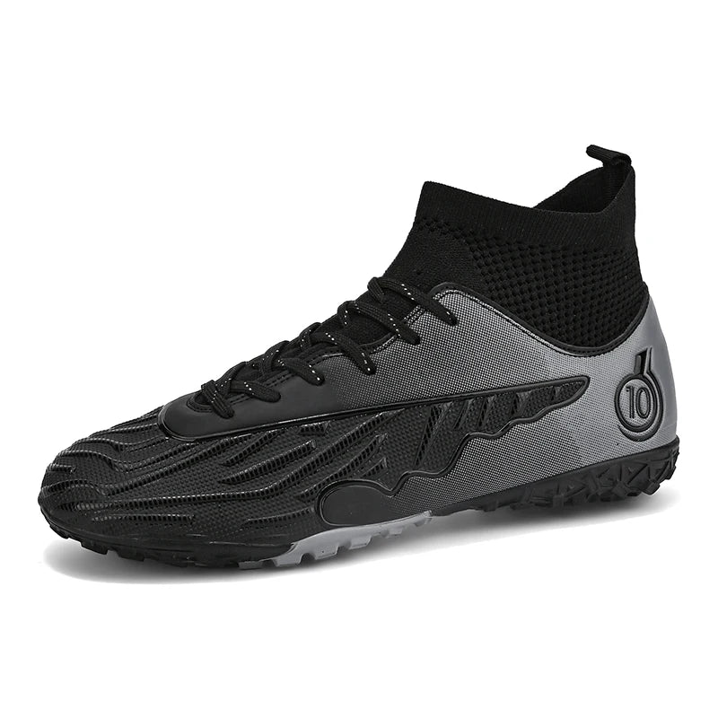 Chaussures de football professionnelles pour hommes, crampons durables pour terrain en herbe extérieur
