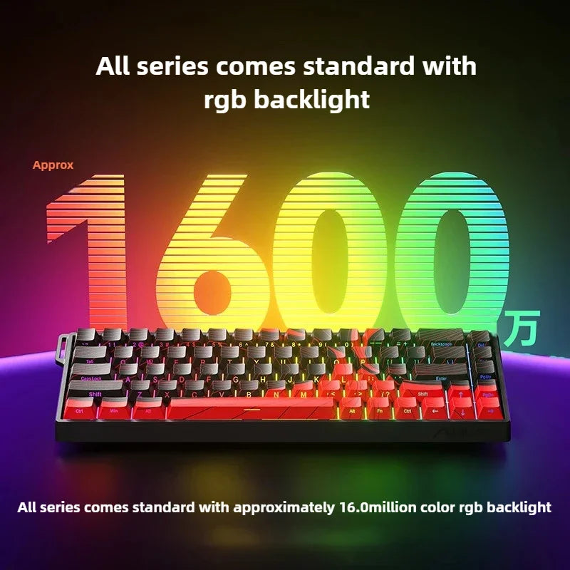 Teclado Aula Win60He com interruptores magnéticos, com fio, Win 60 HE mecânico para esports, gamer, teclados Win68 personalizados, presentes Win60 He