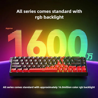 Teclado Aula Win60He com interruptores magnéticos, com fio, Win 60 HE mecânico para esports, gamer, teclados Win68 personalizados, presentes Win60 He