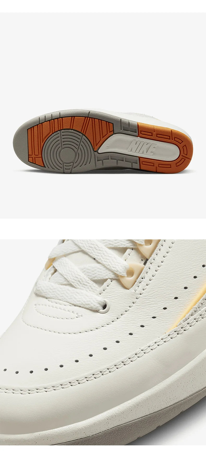 Nike Authentic Air Jordan 2 herre- og damesko, lavt snit, sports- og fritidssko DV9956-118