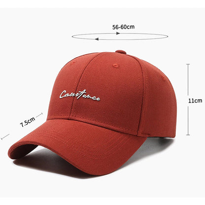 FS Stylish Orange Baseball Cap For Men Women Brand Designer Hats Small Letter Hip Hop Caps Street Trucker Hat Casquette Homme