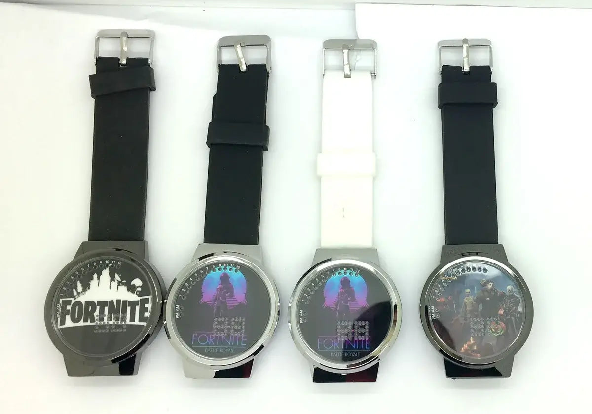 Fortnite Watch Cute Fashion  Cartoon Personalized Kawaii Touch Night Light LED Student Electronic Watch Gift for Friends