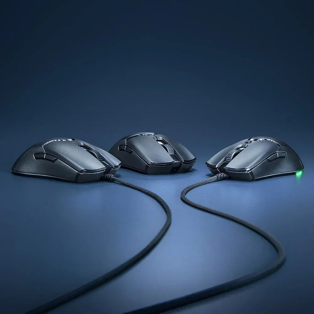 Razer Regalo de Año Nuevo Thunder Snake Viper Mini Ratón Gaming Esports con Cable para Ordenador y Portátil, Luz RGB, para Manos Pequeñas